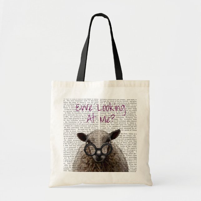 Tote Bag Ewe Regard Me DeNiro Mouton 2 (Devant)