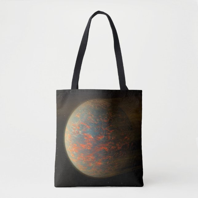 Tote Bag Exoplanet 55 Cancri E Et Sa Surface Moulée (Devant)