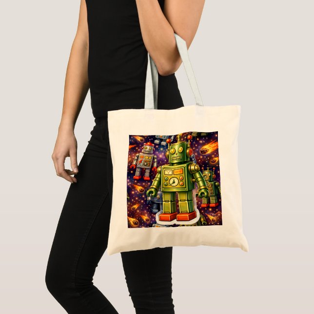 tote bag exploration cosmic art tragetasche (Vorderseite (Produkt))