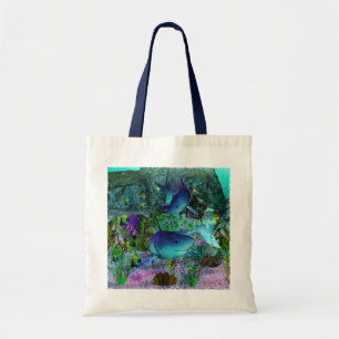 Tote Bag Exploration requins 3D