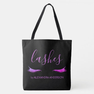 Tote Bag Extension de Parties scintillant violet et étincel