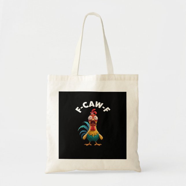 Tote Bag F-Caw-F Chicken F-Caw-F Chicken Classic Cool Uniqu (Devant)