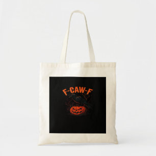 Tote Bag F-Caw-F Halloween Tendance Décontractée