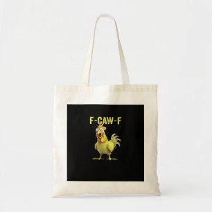 Tote Bag F-Caw-F Poulet Drôle Classique Créatif Décontracté