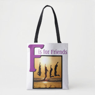Tote Bag F pour les amis