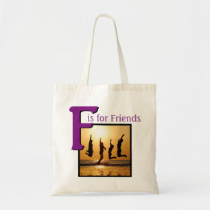 Tote Bag F pour les amis