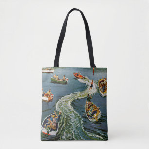 Tote Bag Fabrication d'un sillage par des goupilles de Ben