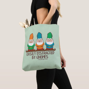 Tote Bag Facilement distrait par des gnomes