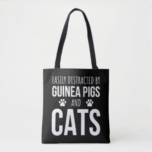 Tote Bag Facilement Distrait Par Les Chiens Et Chats De Gui