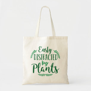 Tote Bag Facilement Distrait Par Les Plantes