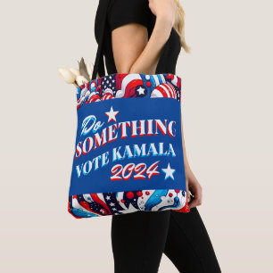 Tote Bag Faire quelque chose Vote Kamala 2024
