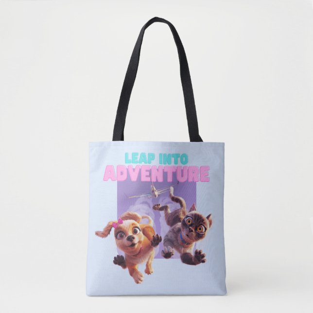 Tote Bag Faire un bond dans l'aventure (Devant)