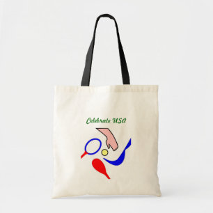 Tote Bag Faire une raquette -