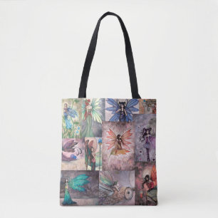 Tote Bag Fairies Collage par Molly Harrison