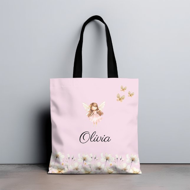 Tote Bag Fairy Cute Butterfly Enchanted Forest Magique (Créateur téléchargé)