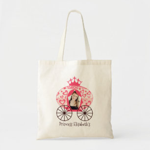 Tote Bag Fairytale Royal Princess Carriage Girl Anniversair