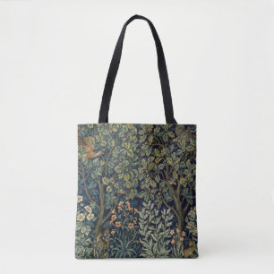 Tote Bag Faisan d'arbre boisé William Morris