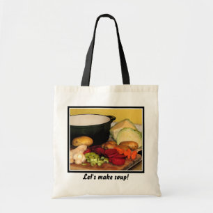 Tote Bag Faisons le potage aux légumes !