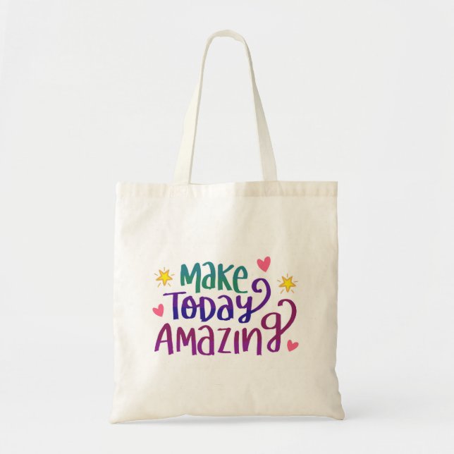 Tote Bag Faites aujourd'hui une soumission Extraordinaire M (Devant)