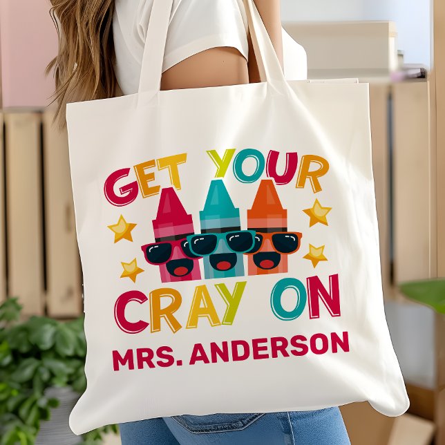 Tote Bag Faites preuve de créativité avec humour Professeur (Créateur téléchargé)