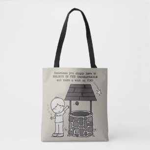 Tote Bag Faites un voeu sur vous !