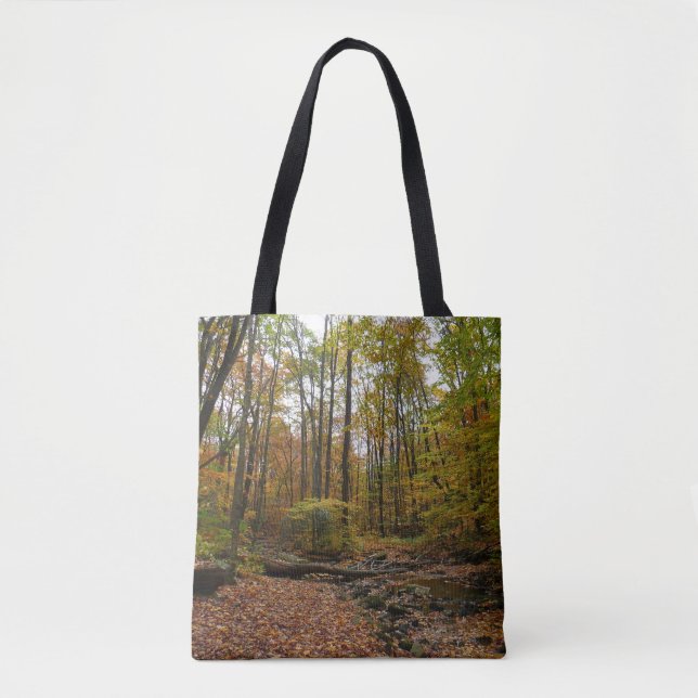 Tote Bag Fall Creek à Laurel Hill State Park Pennsylvania (Devant)