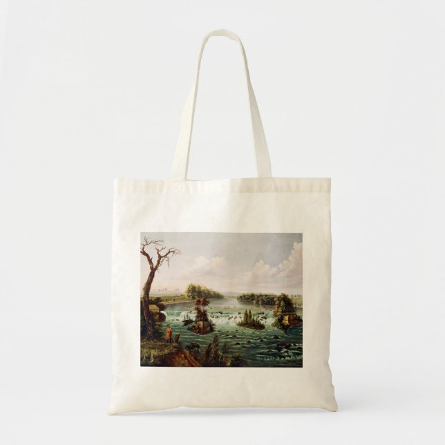 Tote Bag Falls of Saint Anthony by Henry Lewis (Devant)
