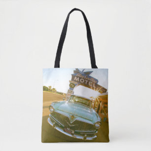 Tote Bag Fameux motel Blue Swallow sur la route 66