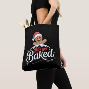 Tote Bag Famille de bonhomme en pain d'épices de Noël, fais