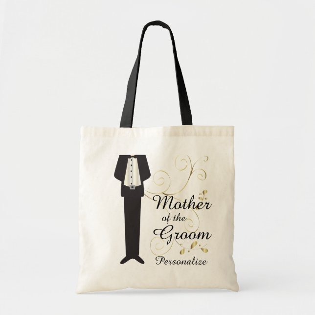Tote Bag Famille de la Groom Wedding Party (Devant)