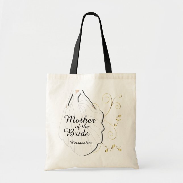 Tote Bag Famille de Mariage Mariage Marié (Devant)
