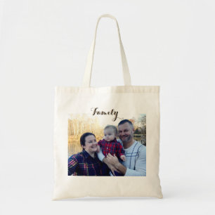 Tote Bag Famille Fourre-tout personnalisé par image