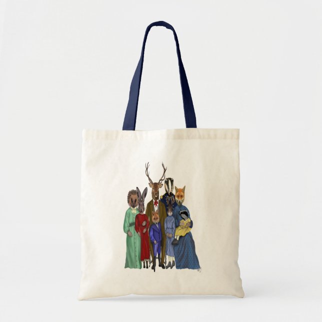 Tote Bag Famille Woodland (Devant)