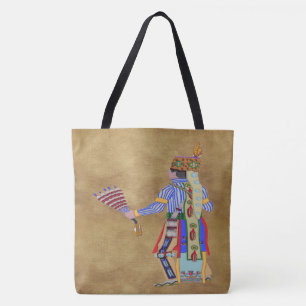 Tote Bag Fan Dancer Amérindienne