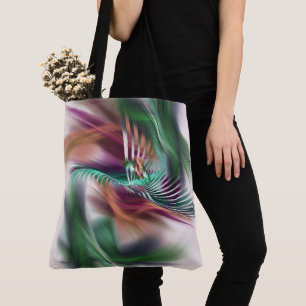 Tote Bag Fancy Dancer Abstrait