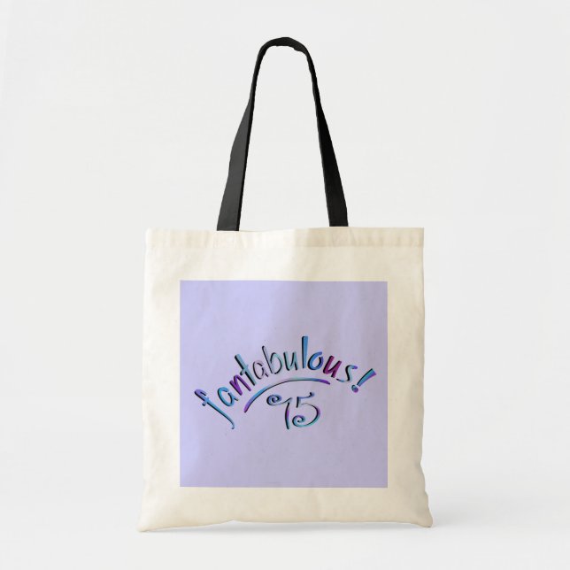 Tote Bag Fantabulous 75e anniversaire (Devant)