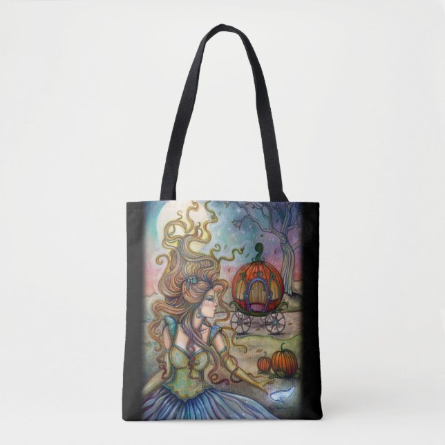 Tote Bag Fantaisie de Cendrillon par Molly Harrison (Devant)