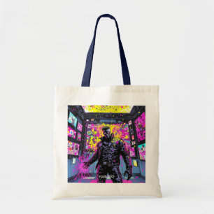 Tote Bag Fantaisie Glitch Mignon Dans La Galerie