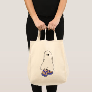 Tote Bag Fantôme dans les Sandales Bleues