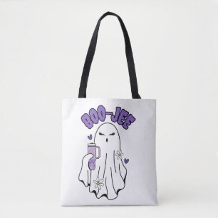 Tote Bag Fantôme d'Halloween Boo-Jee mignon avec 40oz Tumbl