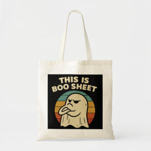 Tote Bag Fantôme drôle "C'est une feuille de Boo" Halloween