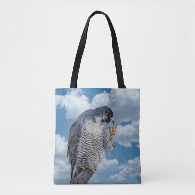 Tote Bag Faucon pèlerin le long de la rivière Hudson (Devant)