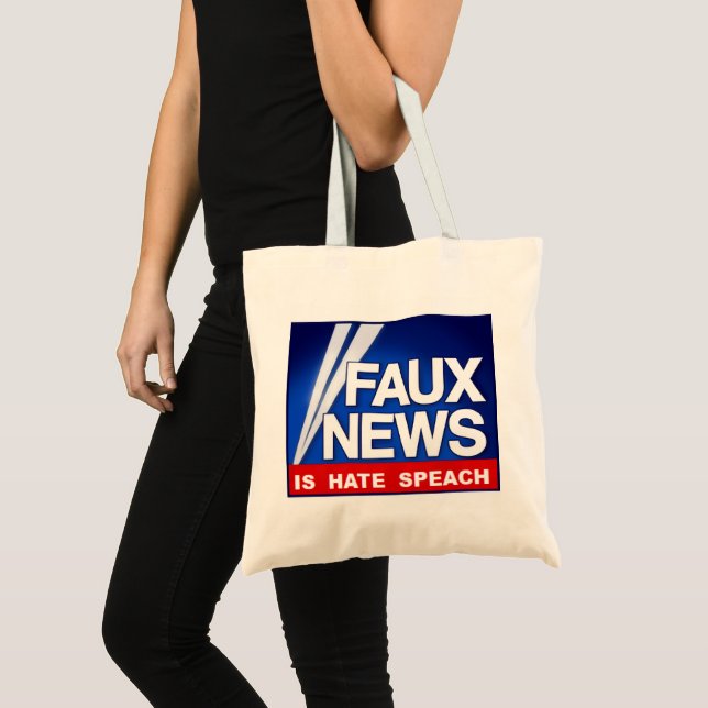 Tote Bag Faux News (Devant (produit))