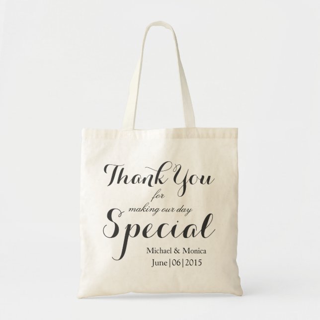Tote Bag Faveur faite sur commande de Fourre-tout de cadeau (Devant)