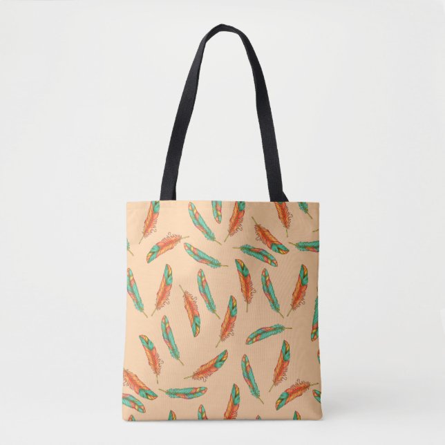 Tote Bag Feathers Tasche (Vorderseite)