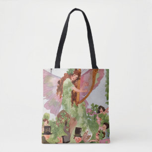 Tote Bag Fée de la musique jouant de la musique