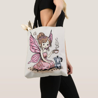 Tote Bag Fée mignonne du café