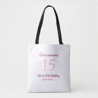 Fée rose 15e anniversaire simple moder quinceanera