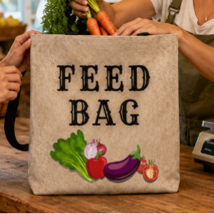Tote Bag "FEED BAG" - Tout usage et utilisation quotidienne