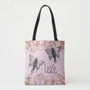 Tote Bag Fées d'Imaginaire Floral Personnalisées